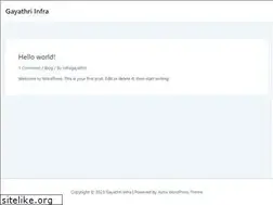 Sites similar to gayathriinfra.com