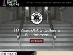 Sites similar to gayetytheatre.com