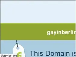 Sites similar to gayinberlin.com