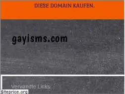 Sites similar to gayisms.com