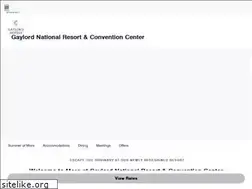 Sites similar to gaylordnational.com