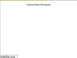 Sites similar to gaylords1.com