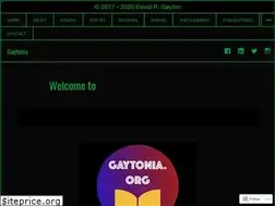 Sites similar to gaytonia.org