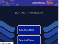 Sites similar to gayweddingceremoniesnyc.com
