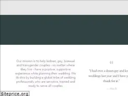 Sites similar to gayweddinginstitute.com