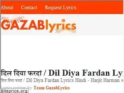 Sites similar to gazablyrics.com