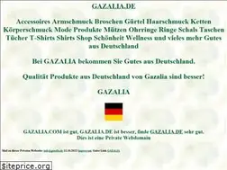 Sites similar to gazalia.de
