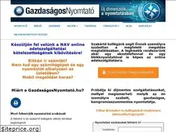 Sites similar to gazdasagosnyomtato.hu