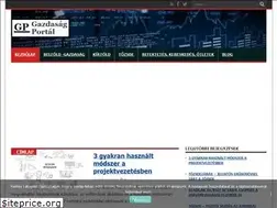 Sites similar to gazdasagportal.hu