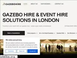 Sites similar to gazebohirelondon.co.uk