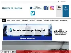 Sites similar to gazetadelimeira.com.br
