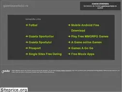 Sites similar to gazetasportului.ro