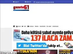 Sites similar to gazete61.net