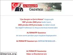Sites similar to gazetealternatif.com