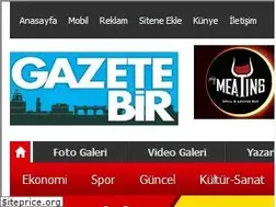 Sites similar to gazetebir.com.tr