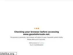 Sites similar to gazetefersude.net