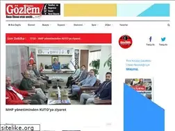Sites similar to gazetegozlem.com