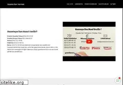 Sites similar to gazeteilanvermek.com