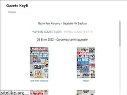 Sites similar to gazetekeyfi.gen.tr
