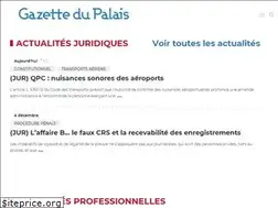 Sites similar to gazette-du-palais.fr