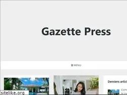 Sites similar to gazette-press.com
