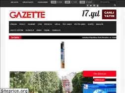 Sites similar to gazette.com.tr