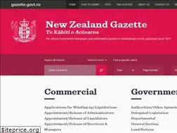 Sites similar to gazette.govt.nz