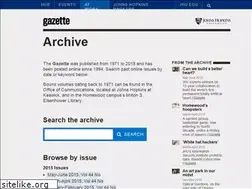 Sites similar to gazette.jhu.edu