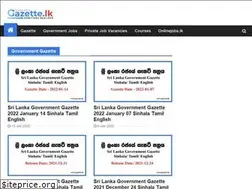 Sites similar to gazette.lk