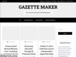Sites similar to gazettemaker.com