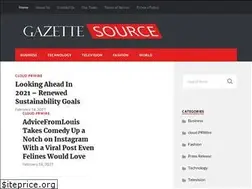 Sites similar to gazettesource.com