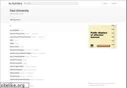 Sites similar to gazi.academia.edu