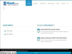 Sites similar to gazikimya.com.tr