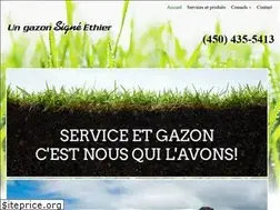 Sites similar to gazonethier.ca
