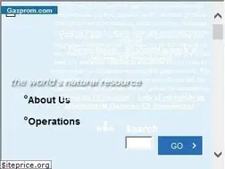 Sites similar to gazprom-international.com