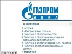 Sites similar to gazpromavia.ru