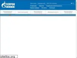 Sites similar to gazpromexpo.ru