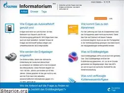 Sites similar to gazprominfo.de