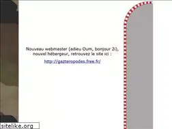 Sites similar to gazteropodes.chez-alice.fr