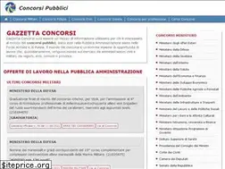 Sites similar to gazzettaconcorsi.eu