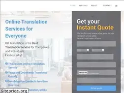 Sites similar to gb-translation.com