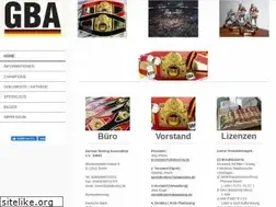 Sites similar to gbaboxing.de