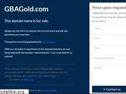 Sites similar to gbagold.com