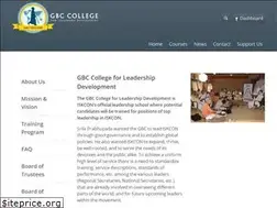 Sites similar to gbc-college.com