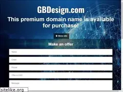 Sites similar to gbdesign.com