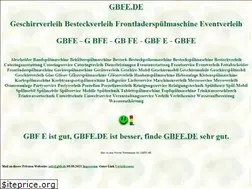 Sites similar to gbfe.de