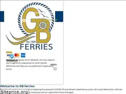 Sites similar to gbferries.com