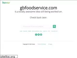 Sites similar to gbfoodservice.com
