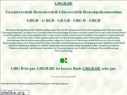 Sites similar to gbgb.de