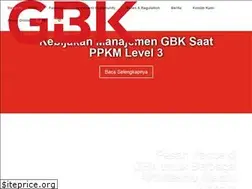 Sites similar to gbk.id